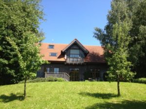 Holzhaus in Ständerbauweise